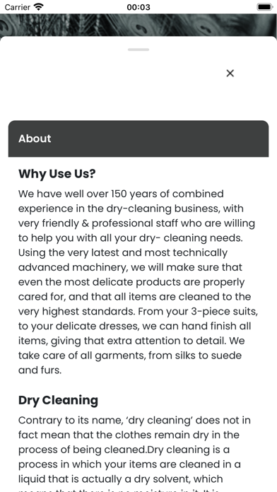 Belgrave Dry Cleaners screenshot 5