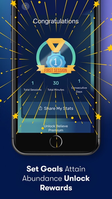 BELIEVE Hypnosis for Success screenshot 1