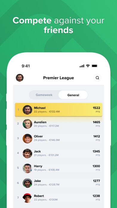 BEMANAGER - Fantasy Soccer screenshot 1