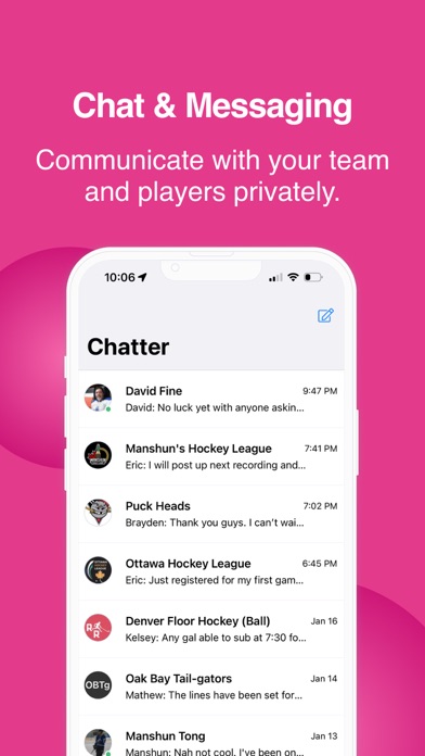 BenchApp - Sports Team Manager screenshot 3