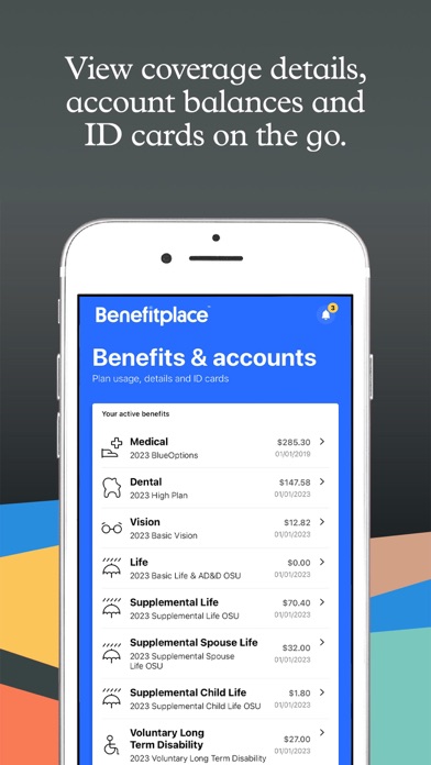 Benefitplace screenshot 1