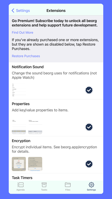 beorg: To-Do List & Agenda screenshot 1