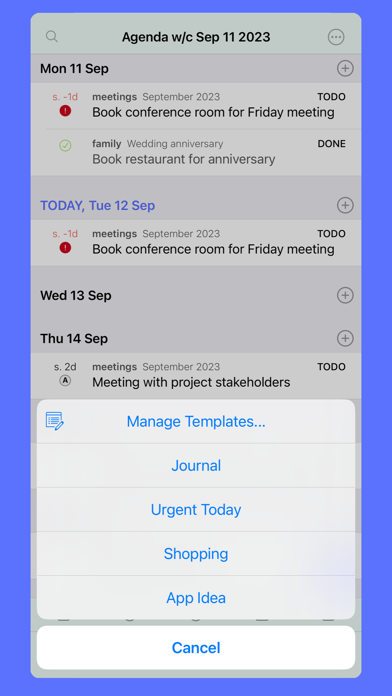 beorg: To-Do List & Agenda screenshot 3