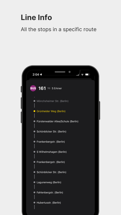 Berliner: Departure Monitor screenshot 1