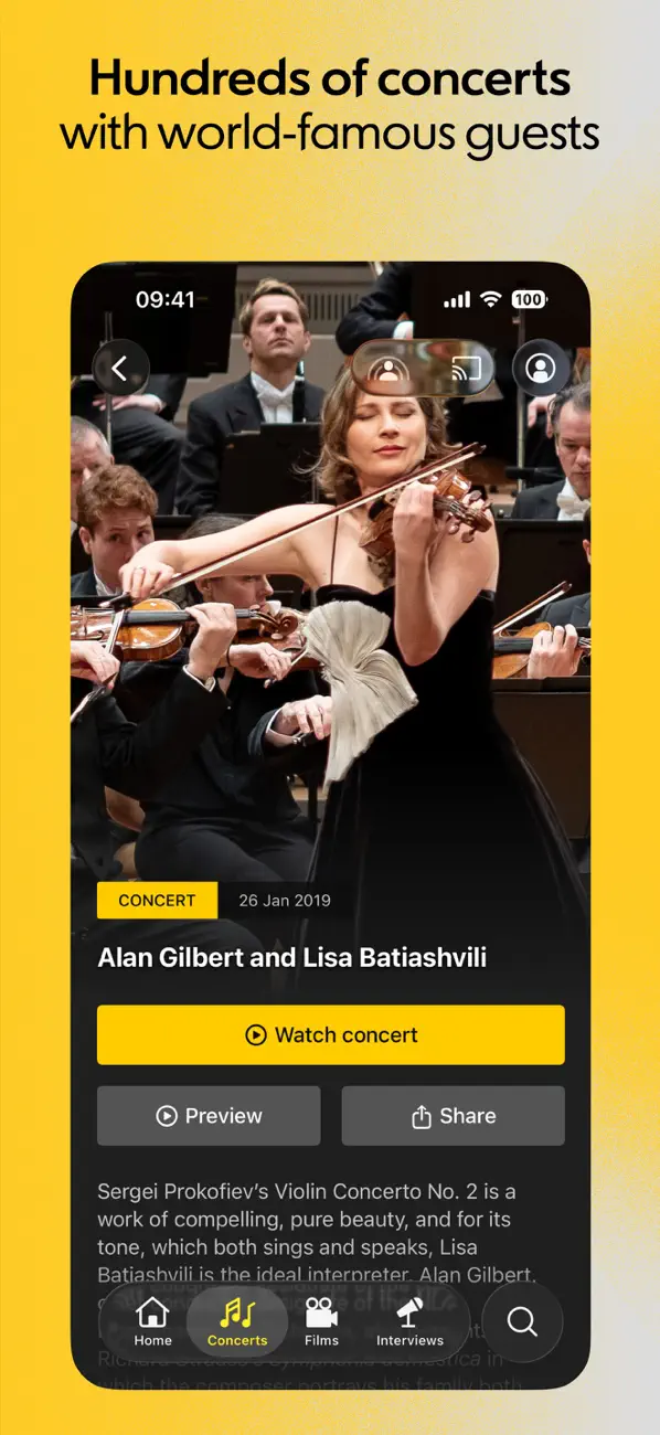 Berliner Philharmoniker screenshot 4