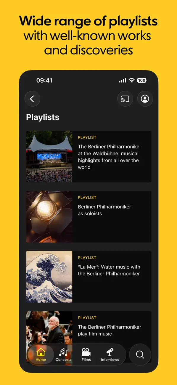 Berliner Philharmoniker screenshot 2