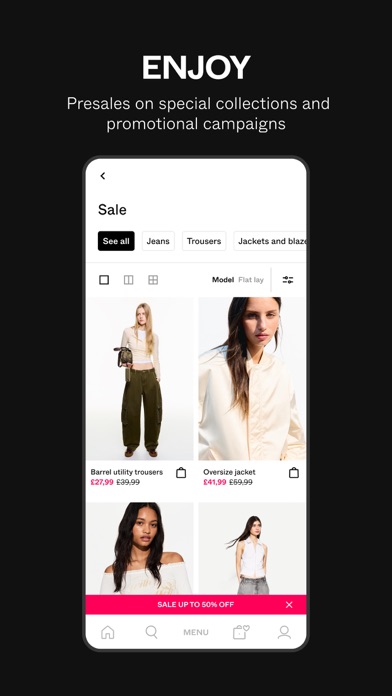 BERSHKA screenshot 1