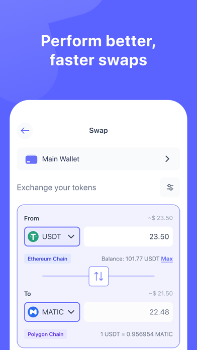Best: Bitcoin & Crypto Wallet screenshot 1