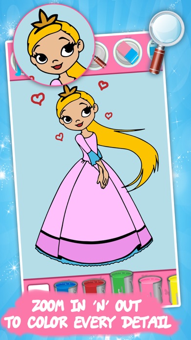 Best coloring book - Princess screenshot 5