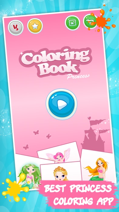 Best coloring book - Princess screenshot 2