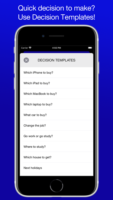 Best Decision - decision maker screenshot 2