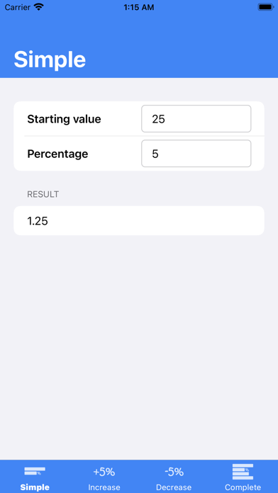 Best Percentage Calc screenshot 4