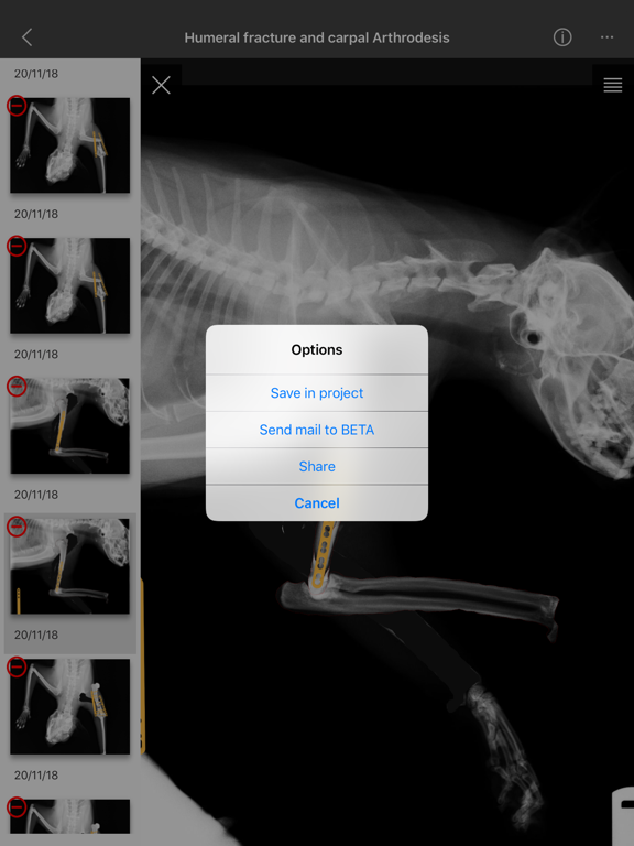 BETA app screenshot 2