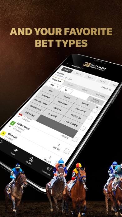 BetMGM - Horse Racing Betting screenshot 1
