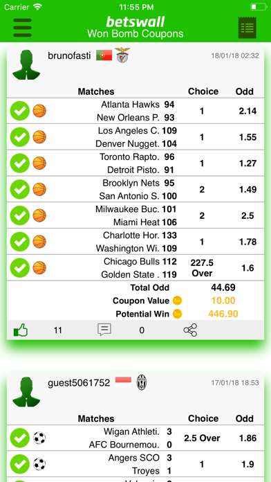 BetsWall: AI Sports & NBA Tips screenshot 4