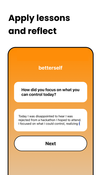 Betterself: Daily Philosophy screenshot 3