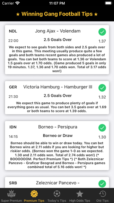 Betting Tips | Winning Gang screenshot 2