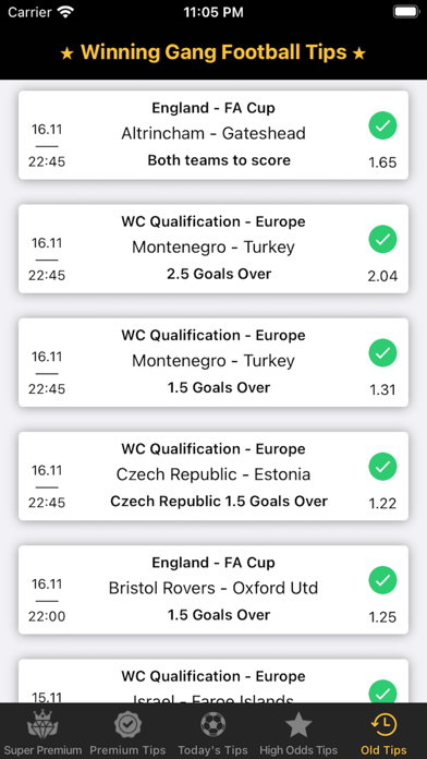 Betting Tips | Winning Gang screenshot 1