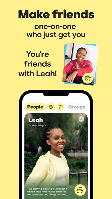 BFF: Make Friends. By Bumble. screenshot 4