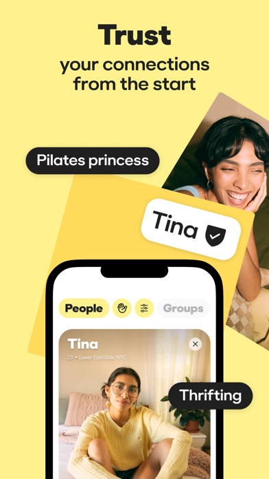 BFF: Make Friends. By Bumble. screenshot 1