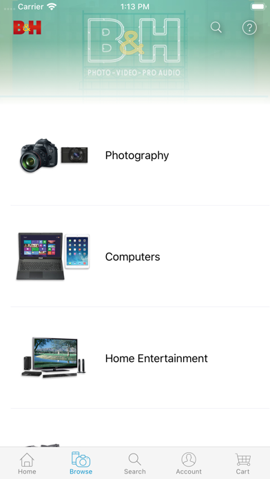 B&H Photo, Video & Pro Audio screenshot 4