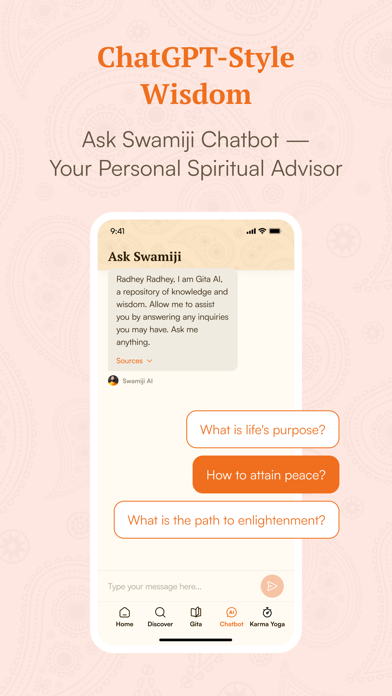 Bhagavad Gita - Krishna Bhakti screenshot 2