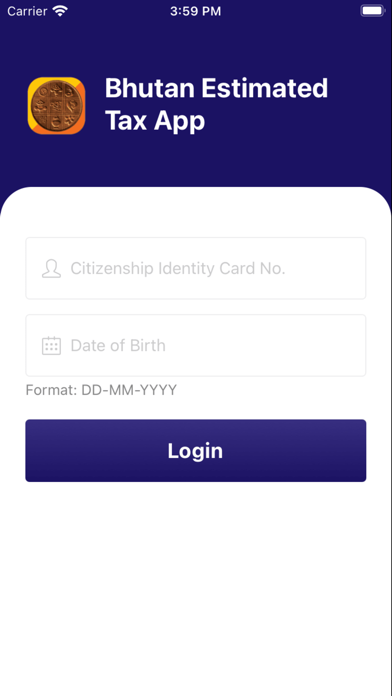 Bhutan Tax - BETA screenshot 1