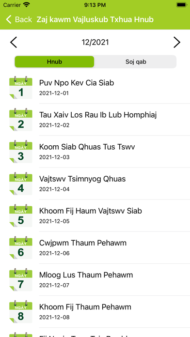 Bài Học KTHN tiếng H'mông screenshot 1