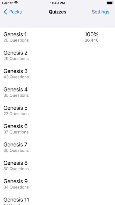 Bible Bowl Practice screenshot 4