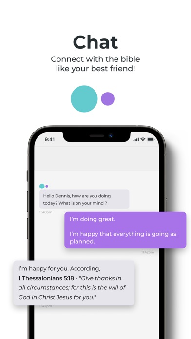 Bible Buddy - Chat about Faith screenshot 2