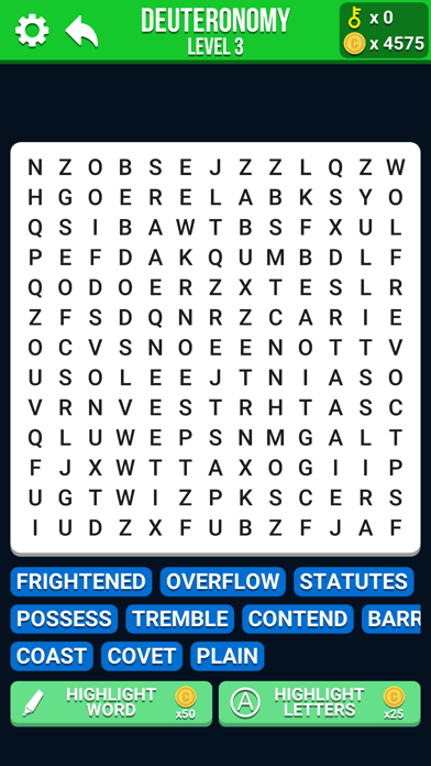 Bible Crossword - Word Search screenshot 1