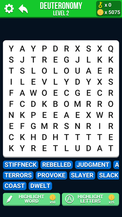 Bible Crossword - Word Search screenshot 2