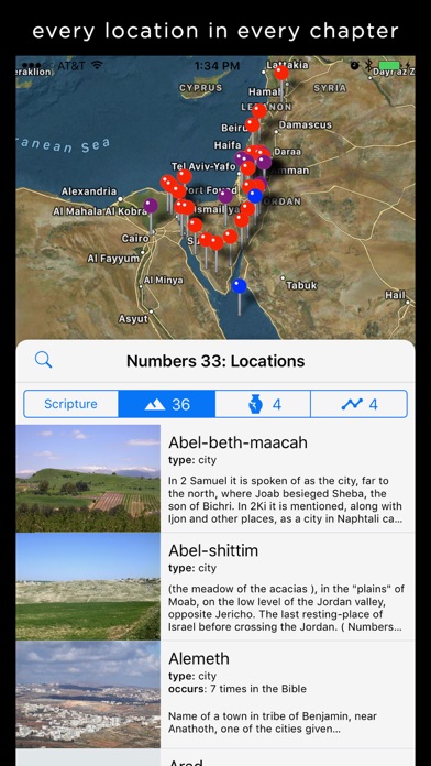 Bible Map screenshot 3