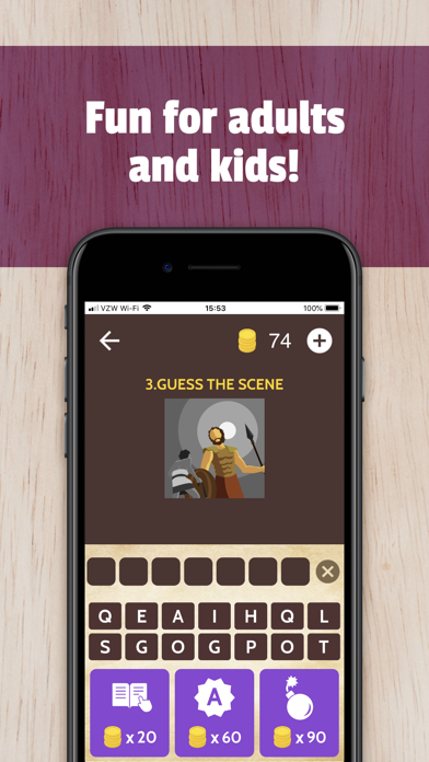 Bible Trivia App Game screenshot 2