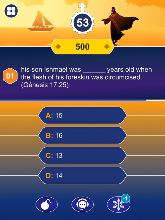 Bible Trivia: Jesus Quiz Games screenshot 1