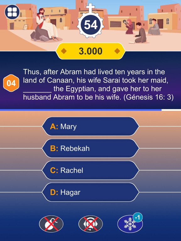 Bible Trivia: Jesus Quiz Games screenshot 2