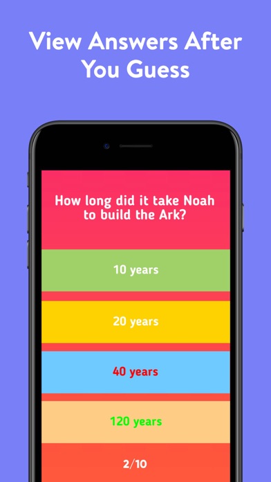 Bible Trivia Quiz - Fun Game screenshot 1