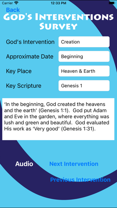 BibleAtAGlance screenshot 2
