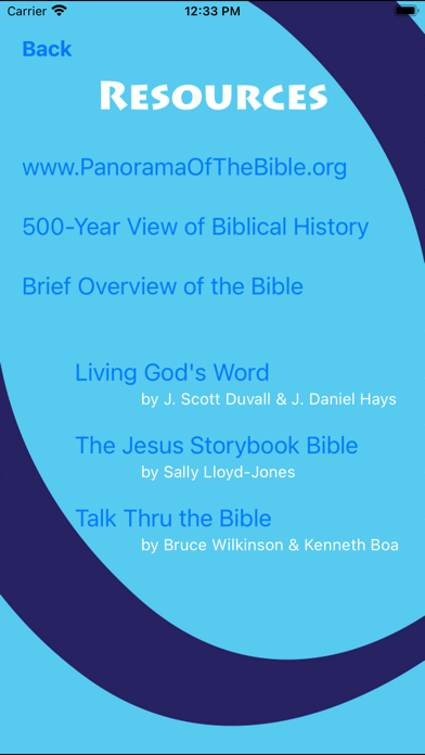 BibleAtAGlance screenshot 1