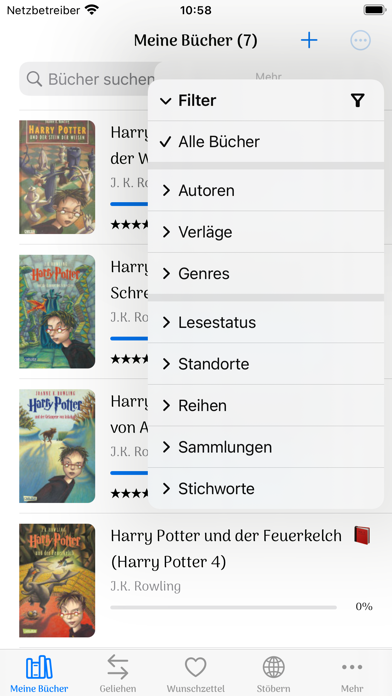bibliofy: My book collection screenshot 1