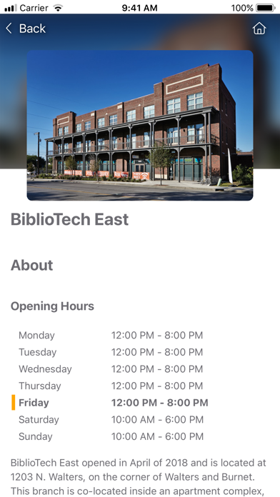 BiblioTech Public Library screenshot 1