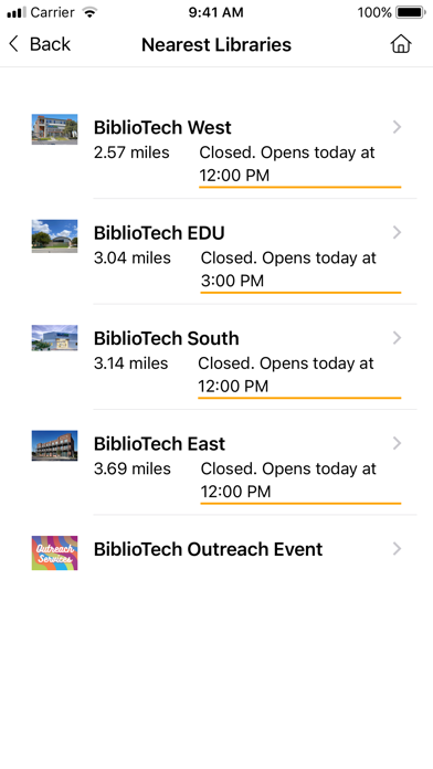 BiblioTech Public Library screenshot 2