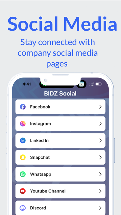BIDZ Information HUB screenshot 1