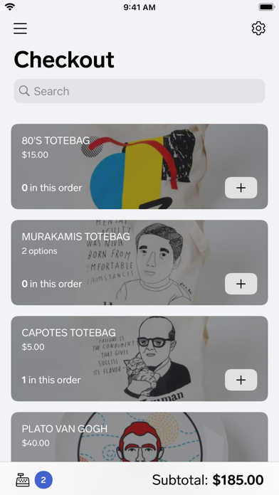 Big Cartel screenshot 1