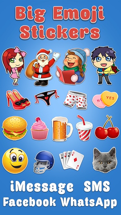 Big Emoji Keyboard - Stickers for Messages, Texting & Facebook screenshot 5