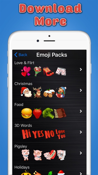 Big Emoji Keyboard - Stickers for Messages, Texting & Facebook screenshot 1