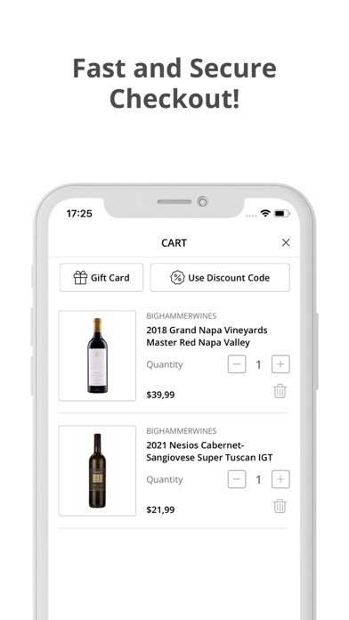 Big Hammer Wines screenshot 1