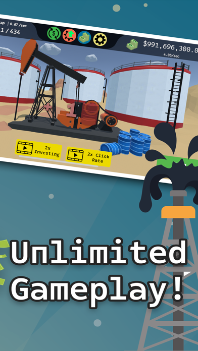 Big Oil - Clicker Tycoon Game screenshot 1