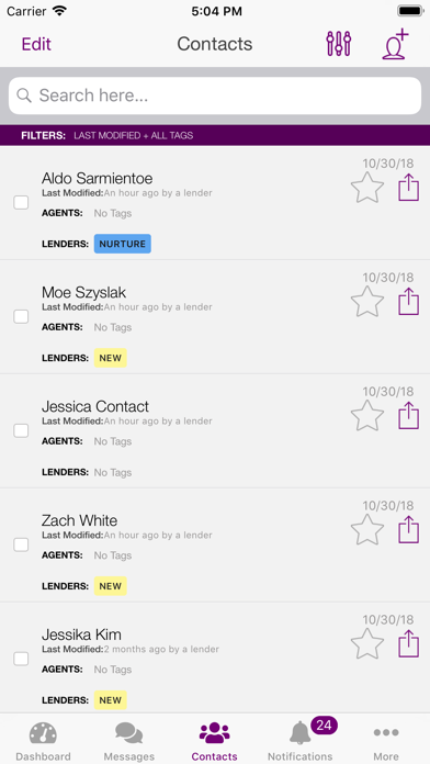 Big Purple Dot - CRM screenshot 2