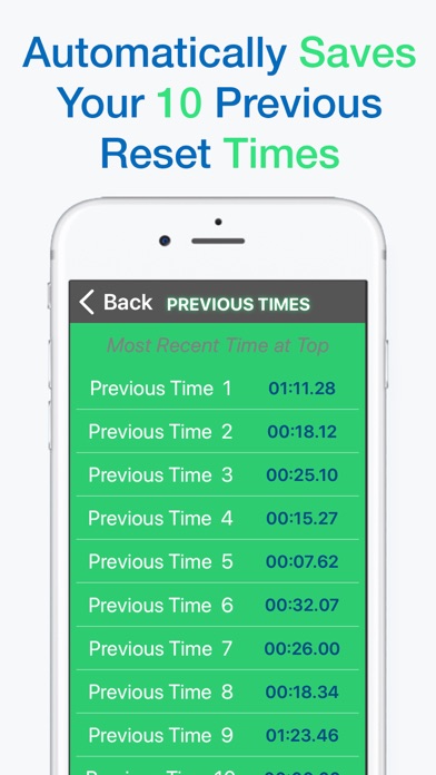 Big Tap Digital Stopwatch screenshot 2